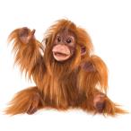 ショッピングbaby Folkmanis Baby Orangutan Hand Puppet