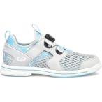 Dexter Women's Pro BOA Bowling Shoes - Light Grey/Blue 6