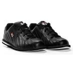 3G Kicks Unisex Black Bowling Shoes- Wide Width (13 W US, Black)