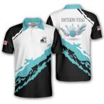 PRIMESTY Personalized Bowling Shirts for Men Custom Name and Team Name Bowl