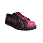 (9 B(M) US) - Pyramid Women's Rise Black/Hot Pink