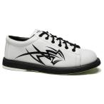 (9 D(M) US) - Pyramid Mens Tribal White Bowling Shoes