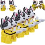 ショッピングKUNG-FU Kung Fu Puppet Husky Dog Toy, Boxing Husky Kung Fu Animal Toy Husky Gloves