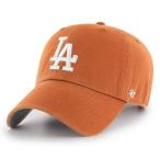 '47 ロサンゼルス・ドジャース クリーンアップ ダッドハット ベースボールキャップ - バーントオレンジ, オレンジ(Burnt orange),