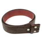 BC Belts кожаный ремень ремешок тиснение we Stan прокрутить Work ширина 1.5 дюймовый зажим имеется, Brown, X-Small (26