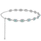 LALATCH Chain Belt Concho Belts for Women, Turquoise Belts for Women Wester