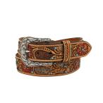 ARIAT женский .... . шерсть внизу кровать красный цветок ремень, язык, Large