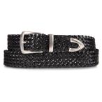 Lucky Brand женский вязаный кожа we Stan ремень черный, черный, Medium