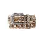 Angel Ranch женский Howdy Filigree ремень, слоновая кость (Ivory), Large