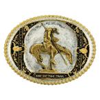 Montana Silversmiths Southwest Collection attitude we Stan ремень пряжка, End of the