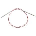 ChiaoGoo 47-Inch Red Lace Stainless Steel Circular Knitting Needles, 5/3.75