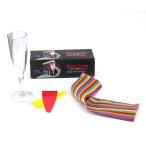 ショッピングMAGICIAN AIMOFAMAG Glass Color Change Magic Tricks,Professional Magician Gimmick Tri