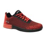 Pyramid Men's Path Lite Seamless Mesh Bowling Shoes - Red/Black Size 12