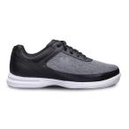 Brunswick Bowling Products Mens Frenzy Static Bowling Shoes- Black/Grayblac