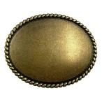  простой blank овальный трос край для замены ремень пряжка US размер : One Size