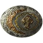 Nocona мужской Crumrine боковой Cross овальный пряжка US размер : One Size