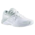 HEAD Men's Revolt Evo Sneaker, White/Grey, 11