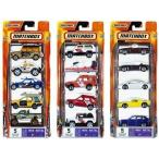 マッチボックスおもちゃの車とトラック15個セット1:64スケールのダイキャスト車両がテーマの5パック3個入り(スタイルは異なります)バンドル