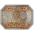 ARIAT.. Logo античный leaf - Acc пряжка серебряный one размер, серебряный, One Size
