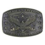 Montana Silversmiths 2nd Amendment Series Attitude Western ремень пряжка,. закон модифицировано no. 2 статья износ te