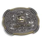 Montana Silversmiths официальный лицензия John Deere Attitude Western ремень пряжка US размер : One S