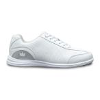 Brunswick Mystic Youth Girls Bowling Shoes (White/Silver, us_Footwear_Size_