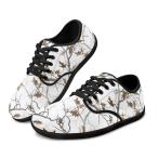 Binienty White Hunting Camo Shoes Women Men Barefoot Running Shoes Wide Toe