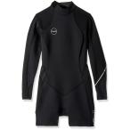 O'Neill Women's Bahia 2/1MM Back Zip L/S Spring, Black/Black/Black, 6