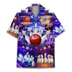 HIHI GLOBAL Bowling Hawaiian Shirts for Men Women, Summer Bowling Shirt But
