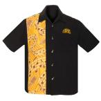 Steady Clothing Men's Sun Records Music Note Bowling Shirt 4XL Black