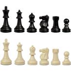 Bobby Fischer Ultimate Chess Pieces Set, Staunton Plastic Tournament Chess