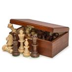 Staunton No. 5 Tournament Chess Pieces w/ Wood Box