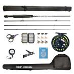 MASTER LOGIC fly рыбалка удилище . катушка combo стартер комплект EVA карбоновый рукоятка имеется graphite удилище 4 деталь fly box ke-