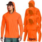 ショッピングswim Hoodie Shirts Rash Guard Long Sleeve Sun Protection Swim Shirt UV for Athle