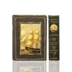 古い時間Sailing ClipperヨットNautical Secretブックボックス