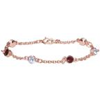 ショッピングGARNET 【並行輸入品】Fox Valley Traders Designer Garnet Bracelet with Swarovski Crystals