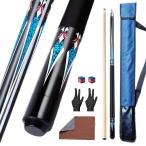 [ параллель импортные товары ]Sinkkuma бассейн кий палочка комплект 58 дюймовый бильярд кий палочка 19/20 унция 1/2 клен бильярд бассейн стерео 