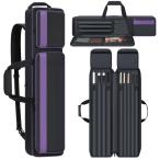 [ параллель импортные товары ] бассейн кейс для кия 4x5 дюймовый - накладка ввод бильярд палочка сумка мульти- с карманом bat 4шт.@. вал 5шт.@ для Carry sof