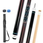 [ параллель импортные товары ]Unicues premium клен дерево бассейн кий палочка с футляром 58 дюймовый Professional кий палочка bi задний 