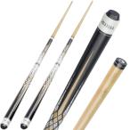 [ параллель импортные товары ]SEYITEY 57 дюймовый 2 деталь клен береза бассейн кий палочка 13mm кожа chip 20 унция бильярд кий стойка 