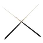 [ параллель импортные товары ]2pcs Long Wooden Pool Cue Sticks Billiard Cue Rods for Adults Firm C