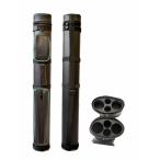 [ параллель импортные товары ]HAN'S DELTA 2x2 твердый бассейн кий бильярд палочка Carry кейс ( несколько цвет есть ) ( трубчатая обводка зеленый )