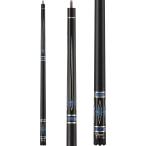 [ параллель импортные товары ]Viper Sinister 58 дюймовый 2 деталь бильярд / бассейн кий черный голубой / серебряный in Ray 21 унция 