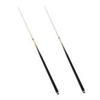 [ параллель импортные товары ]Mikinona 2pcs Wooden Pool Cue Sticks Long Billiard Cues with Floral