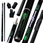 [ параллель импортные товары ]Professional Carbon Fiber Pool Cue 12.5mm Tip 1/2 Split Billiard Sti