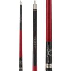 [ параллель импортные товары ]Viper 50-1250 58" Black Wood Stainless Steel Sinister Series Cue