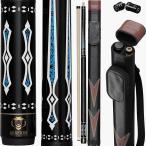 [ параллель импортные товары ]PYTHON - 2- Pieces Pool Cue stick 100% Canadian Maple Wood. Professi
