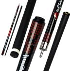[ параллель импортные товары ]Professional Pool Cue Stick 12.5mm Tip 58.46in Billiard Cue Stick 1/