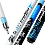 [ параллель импортные товары ]Professional Carbon Fiber Pool Cue Stick 12.5mm Tip with Low Deflect