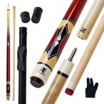 [ параллель импортные товары ]Professional Pool Cue Sticks for Adults - 12.5mm Maple Wood Shaft &amp;